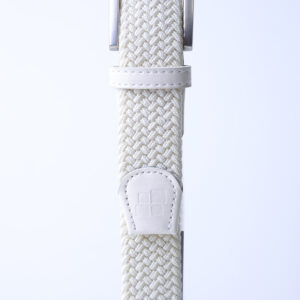 Elasticated Belt White (One size)
