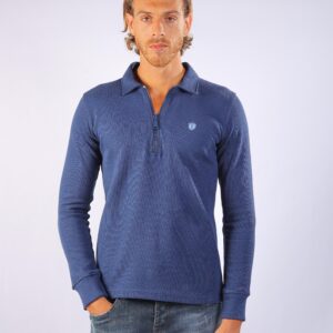 Half Zip Sweatshirt Navy Blue