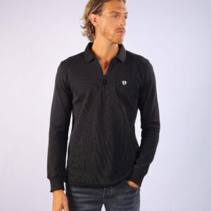 Half Zip Sweatshirt Black