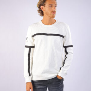 Linear SweatShirt White