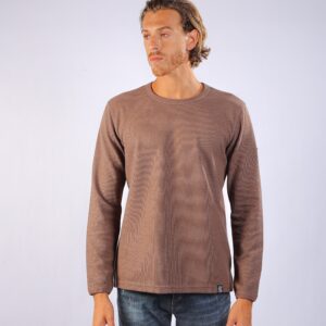 Basic Crew-Neck Brown