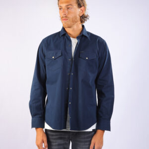 Over-shirt with front Pockets Navy