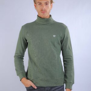 Turtle Neck Olive Green