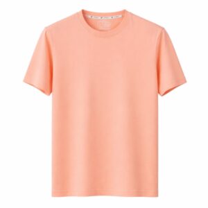 BASIC T-SHIRT LIGHT SALMON