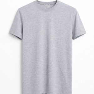 BASIC T-SHIRT GREY MELANGE