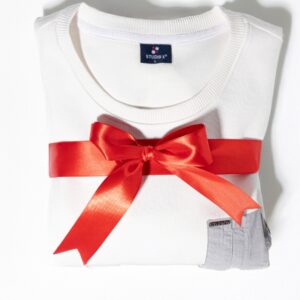 Patch Pocket Crewneck White