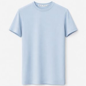 BASIC T-SHIRT SKY BLEU