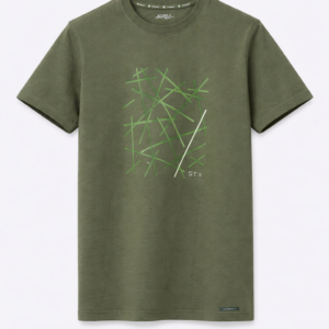 Green Linear T-Shirt