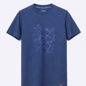 Bleu Linear T-Shirt