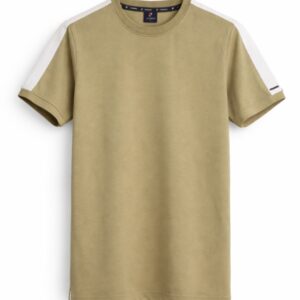 Structured Desert Beige T-Shirt