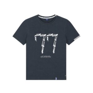 77 Graphic T-Shirt – Charcoal Grey