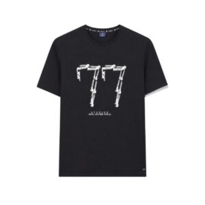 77 Graphic T-Shirt – Black