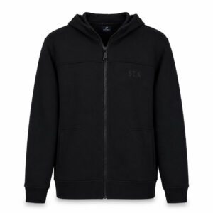 Studio X Full-Zip Hooded Jacket - Black