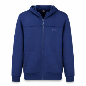 Studio X Full-Zip Hooded Jacket - Royal Blue