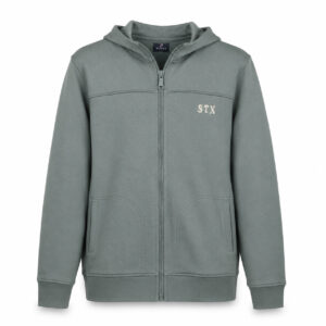 Studio X Full-Zip Hooded Jacket - Sage Green