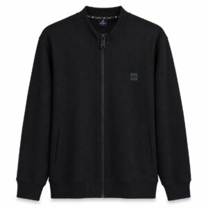 Studio X Zip-Up Bomber Jacket - Black