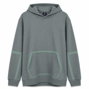Studio X Contrast-Trim Hoodie