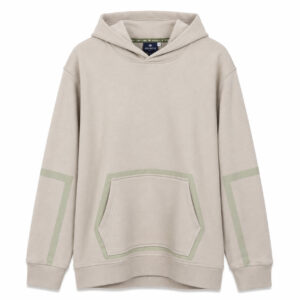 Studio X Contrast-Trim Hoodie