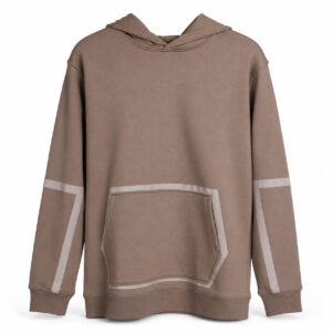 Studio X Contrast-Trim Hoodie