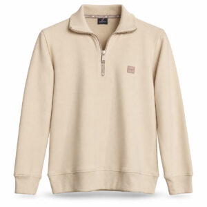 Studio X Quarter-Zip Sweatshirt - Cream