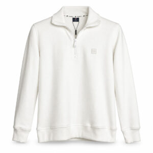 Studio X Quarter-Zip Sweatshirt - White