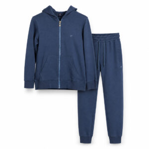 Studio X Navy Blue Zip-Hoodie Tracksuit