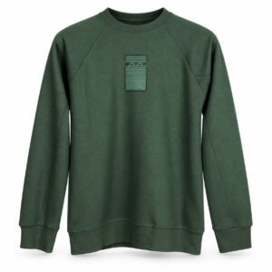 Studio X Raglan Graphic Crewneck Sweatshirt - Forest Green
