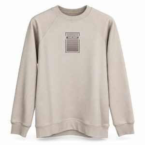 Studio X Raglan Graphic Crewneck Sweatshirt - Stone