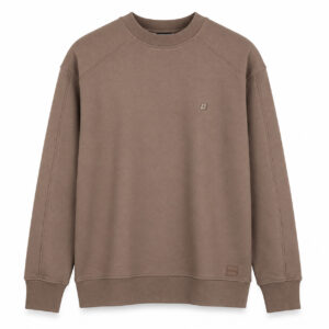 Studio X Minimal Raglan Crewneck Sweatshirt - Taupe