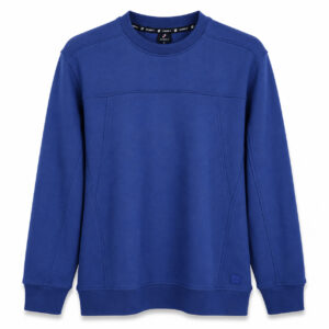 Studio X Panel-Seam Crewneck Sweatshirt - Royal Blue