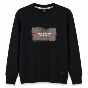 Studio X Graphic Crewneck Sweatshirt - Black