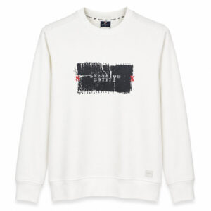 Studio X Graphic Crewneck Sweatshirt - Off White