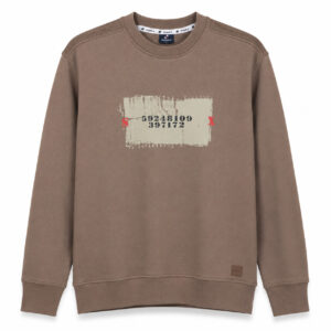 Studio X Graphic Crewneck Sweatshirt - Taupe
