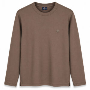 Studio X Minimal Long-Sleeve Sweatshirt - Taupe