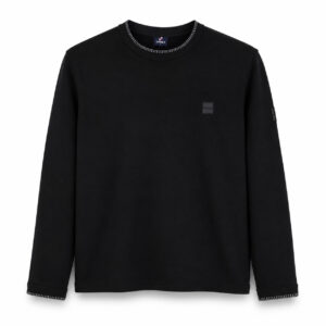 Studio X Washed Long-Sleeve Sweatshirt - Washed Black