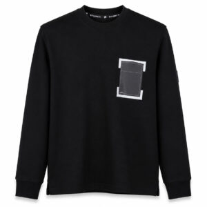 Studio X Framed Graphic Crewneck Sweatshirt - Black