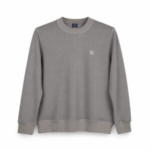 Studio X Washed Minimal Crewneck Sweatshirt - Washed Grey