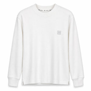 Studio X Relaxed Long-Sleeve Sweatshirt - Off White
