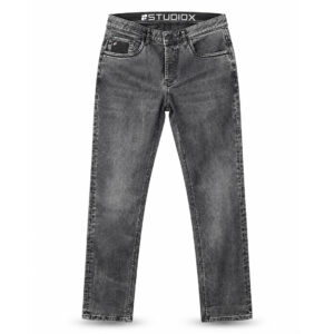 Studio X Vintage Washed Denim Jeans - Charcoal Grey